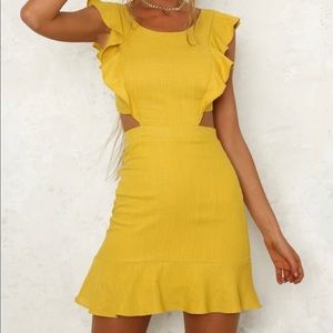 Hello Molly yellow sundress